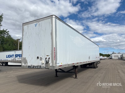 2005 Vanguard 53 ft Sliding T/A Remolque de furgoneta