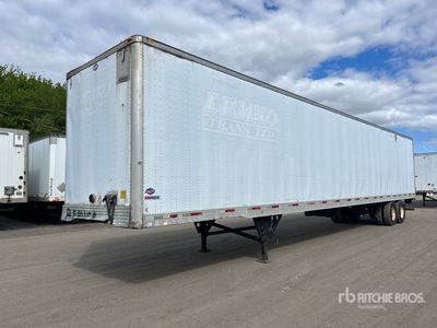 2007 Utility 53 ft x 102 in T/A Remolque de furgoneta