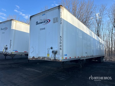 2008 Stoughton 53 ft T/A Semi-remorque fourgon