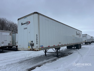 2008 Stoughton 53 ft x 102 in T/A Remolque de furgoneta