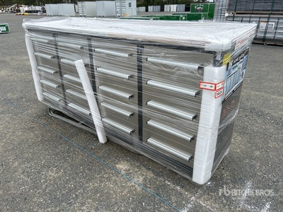 Suihe 2200 mm 20-Drawer Workbench (Unused)