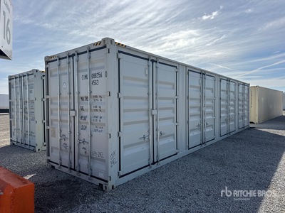 2026 40 ft High Cube Multi-Door Storage Container