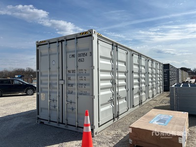 2026 40 ft High Cube Multi-Door Storage Container