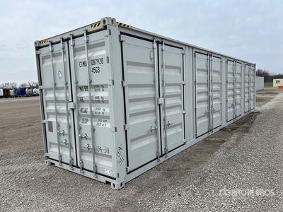 2026 40 ft High Cube Multi-Door Storage Container