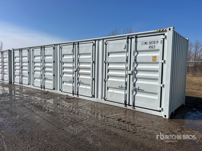 2025 40 ft High Cube Multi-Door コンテナ機械