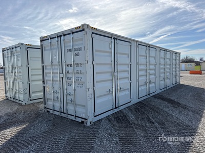 2025 40 ft High Cube Multi-Door Storage Container