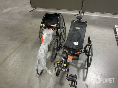 (1) Catrike Tricycle & (1) Eagle Handcycle