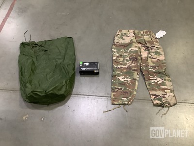 (5) Pairs of Industrial Spectacles, (5) Clothing Bags & Assorted Items