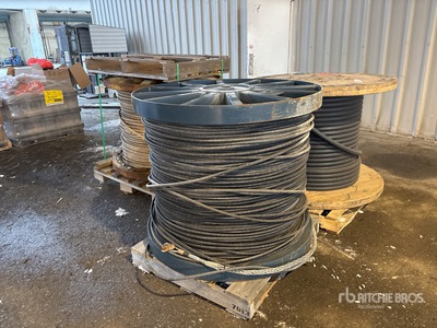 Quantity of (3) Spools of Cable