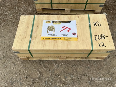 Quantity of (5) 2026 EMC LB9200 Ratcheting Binders (Unused)