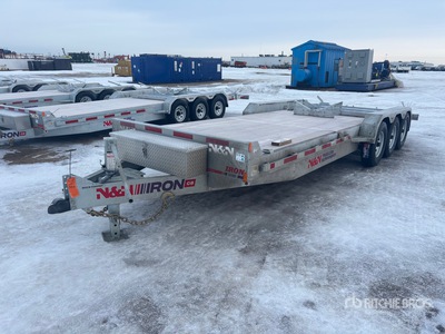 2026 N & N Trailers 24 ft Tri/A Equipment Trailer (Unused)