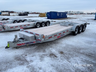 2026 N & N Trailers 24 ft Tri/A Equipment Trailer (Unused)