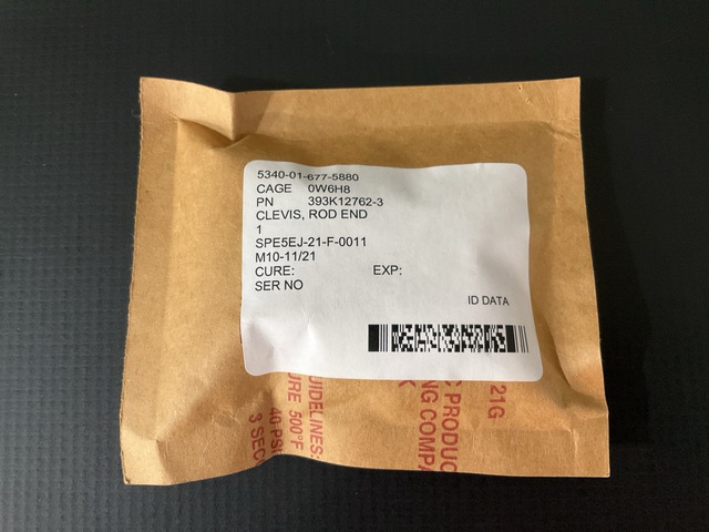 Northrop Grumman 393K12762-3 Rod End Clevis