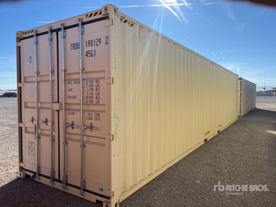 2025 40 ft High Cube Contenedor de almacenamiento