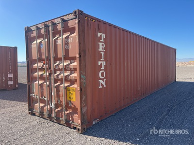 2010 40 ft High Cube Storage Container