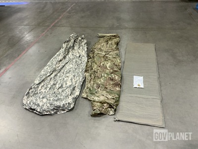 (21) Self-Inflating Sleeping Mats, (2) Tents, (15) Bivy Covers & Assorted Items