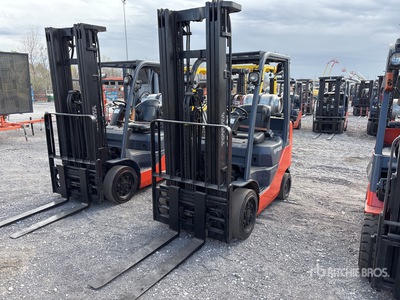 2019 Toyota 8FGCU25 3700 lb Cushion Tire Forklift