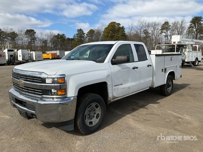 2018 Chevrolet Silverado 2500HD 4x4 Extended Cab Utility Truck