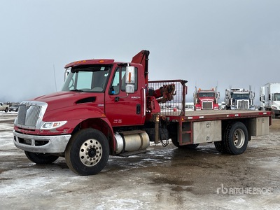 1999 Legend V811-2S 9300 lb Knuckle Boom on 2009 International DuraStar 4400 4x2 Crane Truck