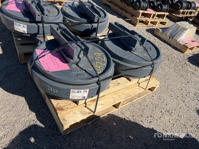 Quantity of (2) Teran 1132907 Idlers (Unused) - Fits Cat 320