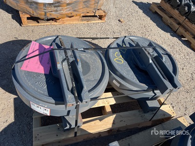 Quantity of (2) Pallets of Teran 1132907 Idlers (Unused) - Fits Cat 320