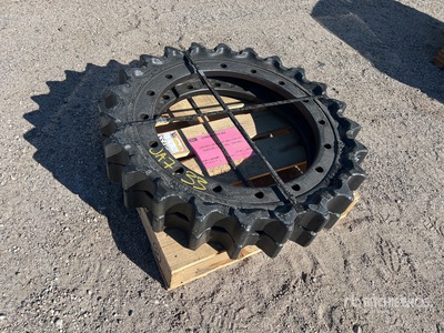 Quantity of (2) Teran 6Y5685 Sprocket Rims (Unused) - Fits CAT 336DL/EL