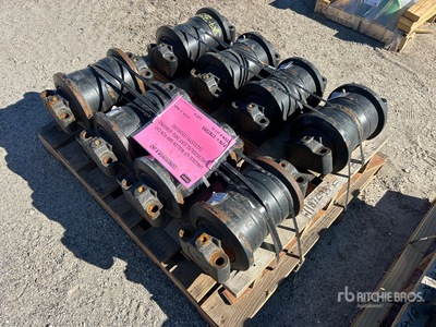 Quantity of (8) Teran 1787293 S/F Rollers (Unused) - Fits CAT 349