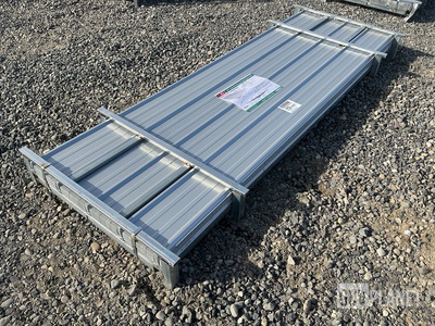 (100) Piece Lot of 10' Long Corrugated Steel Panels