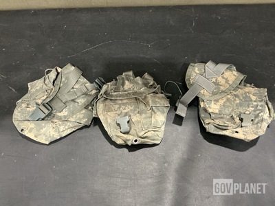 (296) Canteen Pouches, (34) Entrenching Tool Carriers & Assorted Items