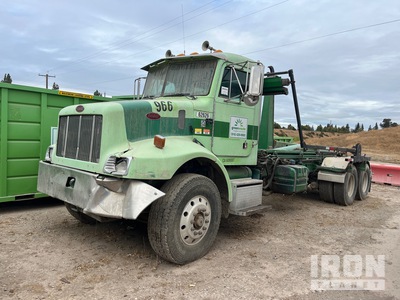 2001 Peterbuilt 330 6x4 Hooklift Truck (Inoperable)