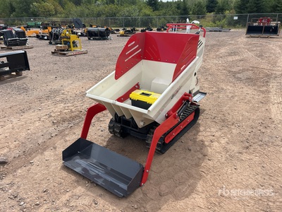 2026 AGT QHT500FL Stand-On Self-Loading Mini Crawler Dumper (Unused)