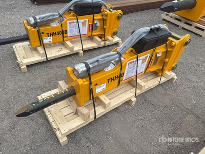 Teran THH400B-CAT308 16 in Hydraulic Breaker - Fits Cat 307 (Unused)