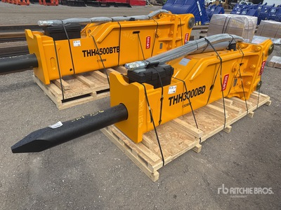 Teran THH3000B 34 in Hydraulic Breaker - Fits Cat 330B (Unused)