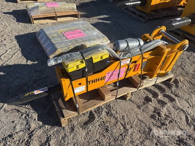 Teran THH400B-580K/M ローダーバックホー用油圧ハンマー - Fits Case 580K/L/M (Unused)