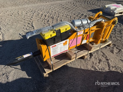 Teran THH400B-580K/M ローダーバックホー用油圧ハンマー - Fits Case 580K/L/M (Unused)