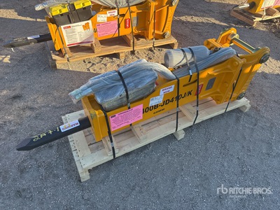 Teran THH400B-JD410J/K ローダーバックホー用油圧ハンマー - Fits JD310/410JK (Unused)