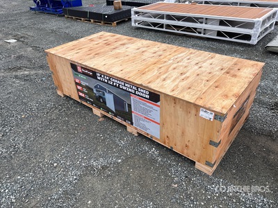 StanForge MS1624 24 ft x 16 ft Metal Garage Shed (Unused)