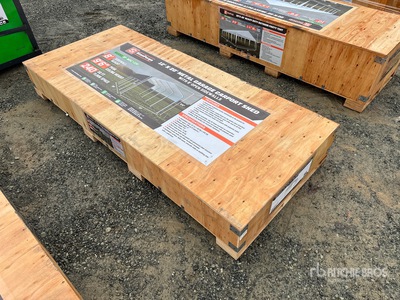 StanForge MSC1220 12 ft x 20 ft Metal Carport (Unused)