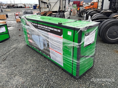 StanForge ST3080E 30 ft x 80 ft Peak Ceiling Storage Building (Unused)