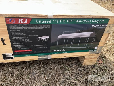 KJ K1119 All-Steel Carport - Unused
