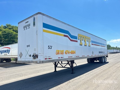 2000 Manac 53 ft x 102 in T/A Van Trailer
