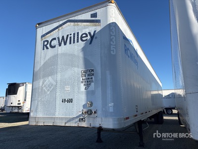 2000 Trailmobile 53 ft x 102 in T/A Rimorchio furgonato