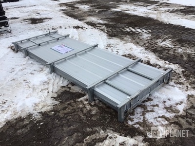 (100) Piece Lot of 10' Long Corrugated Steel Panels