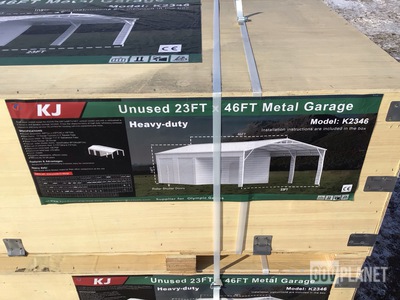 KJ K2346 - Metal Garage - Unused
