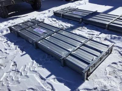(100) Piece Lot of 10' Long Corrugated Steel Panels