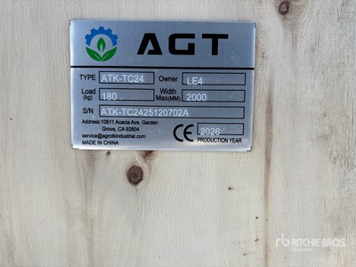 2025 AGT ATK-TC24 Tire Changer (Unused)