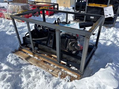 2026 Mower King SSECAG-Y Skid Steer Auger (Unused)