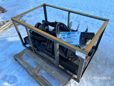 2026 Mower King SSECAG-Y Skid Steer Auger (Unused)