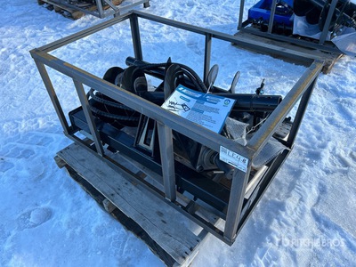 2026 Mower King SSECAG-Y Skid Steer Auger (Unused)