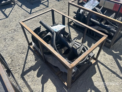 2026 Mower King SSECAG-Y Skid Steer Auger (Unused)